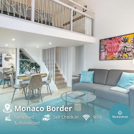 Frontiere Monaco - Appartement Belle Epoque - Al Beausoleil Eksteriør billede